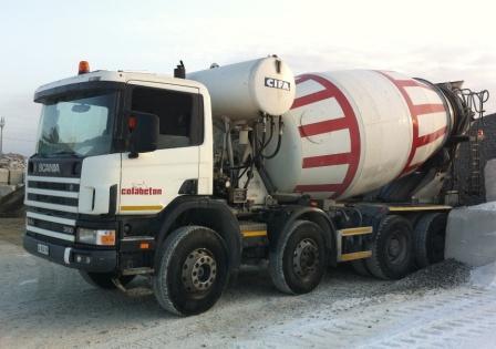 Veículos usados - Camihões betoneiras Scania