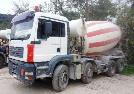 Veículos usados - Camihões betoneiras Man tga 41.480